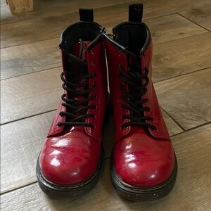 Dr. Martens Kids Red Boots